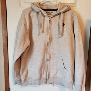 Grey US polo sweatshirt